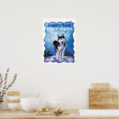 Husky Stationery Poster (Keuken)