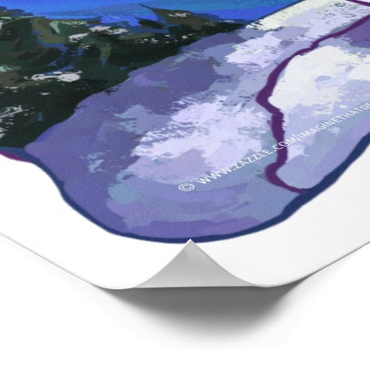 Husky Stationery Poster (Hoek)