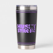 Husky sterk geïsoleerde trommel drinkbeker (Achterkant)