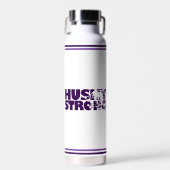 Husky sterk geïsoleerde trommel waterfles (Voorkant)