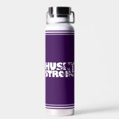 Husky sterk geïsoleerde trommel waterfles (Achterkant)