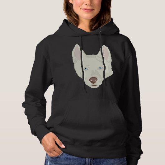 Husky Sticker Hoodie (Voorkant)