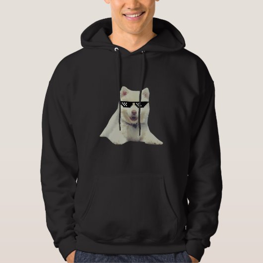 Husky Stickers Hoodie (Voorkant)