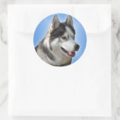 Husky Stickers Siberian Husky Malamute Stickers (Tas)