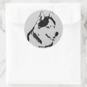 Husky Stickers Siberian Husky Malamute Stickers (Tas)