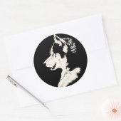 Husky Stickers Siberian Husky Malamute Stickers (Envelop)