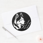 Husky Stickers Siberian Husky Malamute Stickers (Envelop)