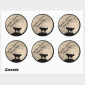 Husky Stickers Siberian Husky Malamute Stickers (Vel)
