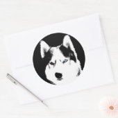 Husky Stickers Siberian Husky Malamute Stickers (Envelop)