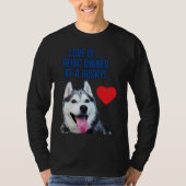 Husky stijl t-shirt (Voorkant)