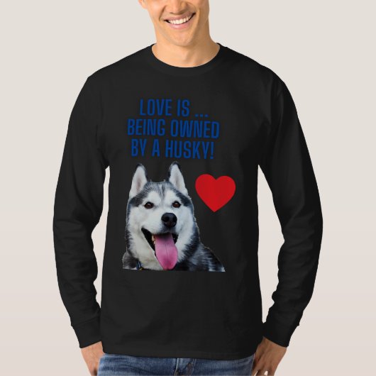 Husky stijl t-shirt (Voorkant)