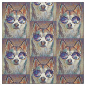 Husky stof! stof (Swatch)