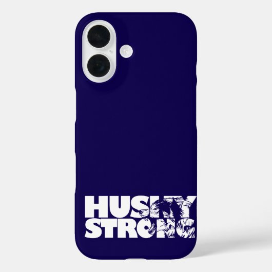 Husky Strong Case-Mate iPhone Case (Achterkant)