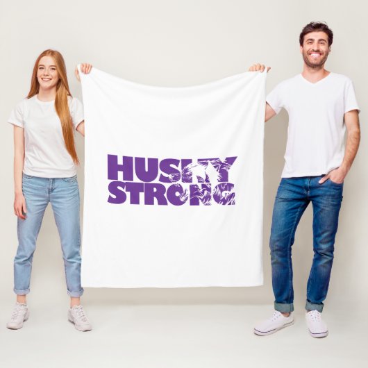 Husky Strong Fleece Deken (In situ)