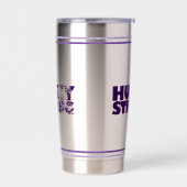 Husky Strong Geïsoleerde Tumbler Drinkbeker (Links)