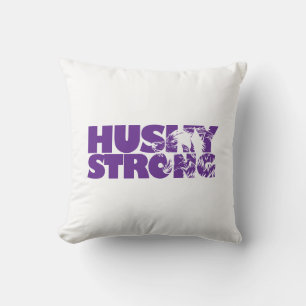 Husky Strong Pillow Kussen
