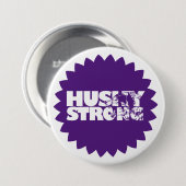 Husky Strong Pin Button (Voorkant /achterkant)