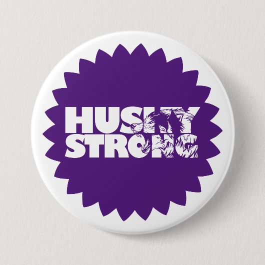 Husky Strong Pin Button (Voorkant)