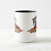 Husky Superhero: Maak kennis met de Super Dog! Mok (Midden)