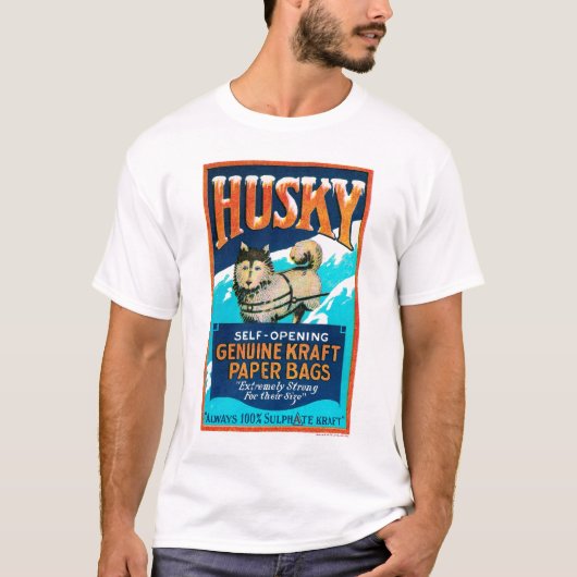Husky T-shirt (Voorkant)