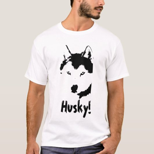 Husky! T-shirt (Voorkant)