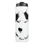 Husky Tumbler Mok Custom Bi-eye Husky Drinkware (Voorkant)