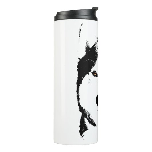 Husky Tumbler Mok Custom Bi-eye Husky Drinkware (Gedraaid links)
