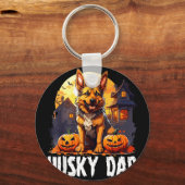 Husky vader halloween sleutelhanger (Voorkant)