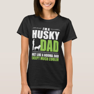 Husky vader veel koeler dan normaal t-shirt