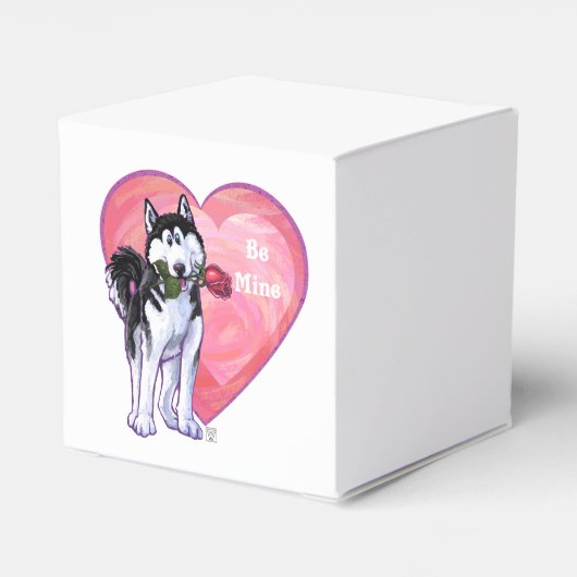 Husky Valentijnsdag Bedankdoosjes (Achterkant)