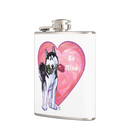 Husky Valentijnsdag Heupfles (Links)