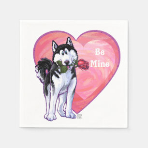 Husky Valentijnsdag Servet