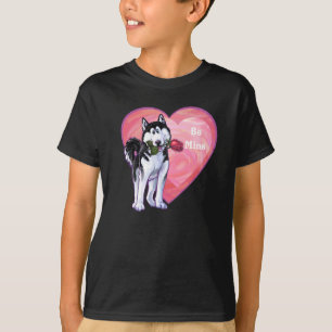 Husky Valentijnsdag T-shirt