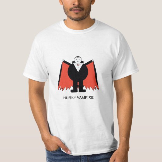 husky vampier t-shirt (Voorkant)