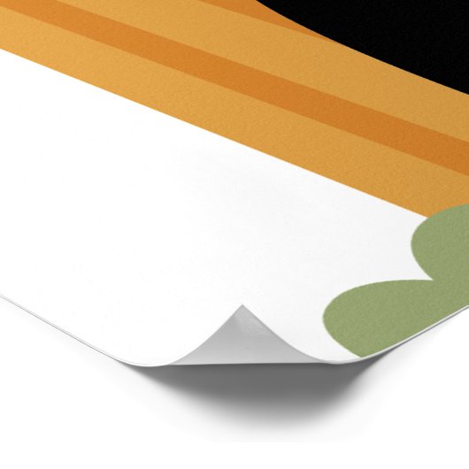 Husky verjaardagsfeestje teken poster (Hoek)