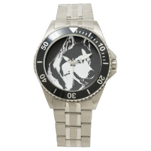 Husky Watch Siberian Husky Malamute Wrist Watch Horloge