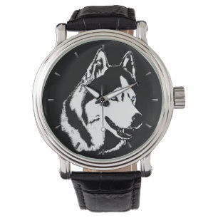 Husky Watch Siberian Husky Malamute Wrist Watch Horloge