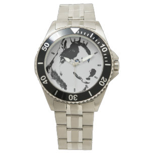 Husky Watch Siberian Husky Malamute Wrist Watch Horloge