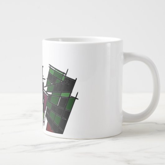 Husky winter grote koffiekop (Rechts)