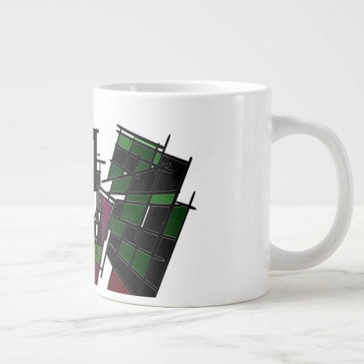 Husky winter grote koffiekop (Rechts)