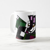 Husky winter koffiemok (Voorkant links)