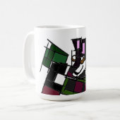 Husky winter koffiemok (Voorkant links)