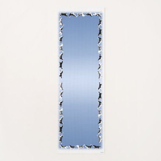Husky Yoga Mats Malamute / Husky Sled Dog Mat (Voorkant)