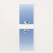 Husky Yoga Mats Malamute / Husky Sled Dog Mat (Achterkant)