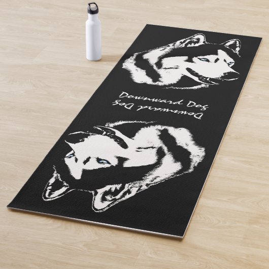Husky Yoga Mats Malamute / Husky Sled Dog Mat (In situ)