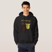 Husky zal elke mens trainen hoodie (Voorkant volledig)