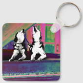 Husky's Howlin' Blues Sleutelhanger (Achterkant)