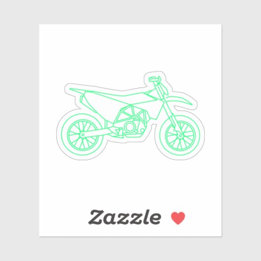 Husqvarna 701 Neon style Sticker (Vel)