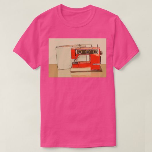 Husqvarna Viking 3600 1970 T-shirt (Design voorkant)