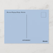 Hussaini Hanging Bridge Pakistan Briefkaart (Achterkant)